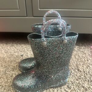Western Chief Glitter Kids Rain Boots